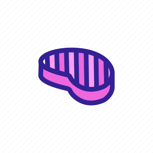 Beef, contour, drawing, meat, steak icon - Download on Iconfinder