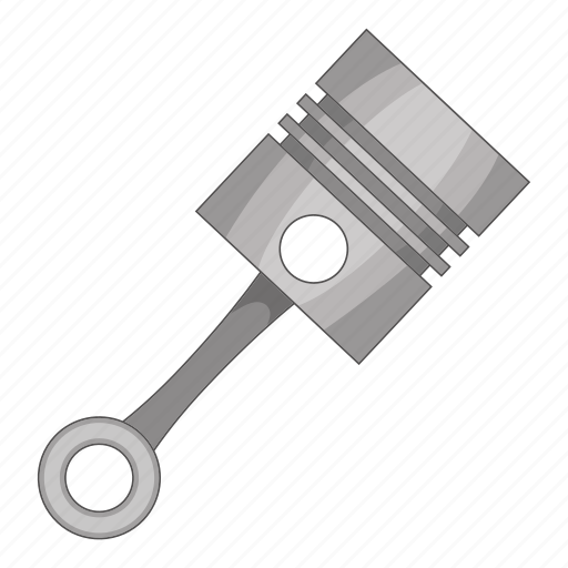 Cartoon, piston, repair, tool icon - Download on Iconfinder