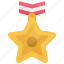gold, medal, award, honor 