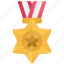 gold, medal, achievement, honor 