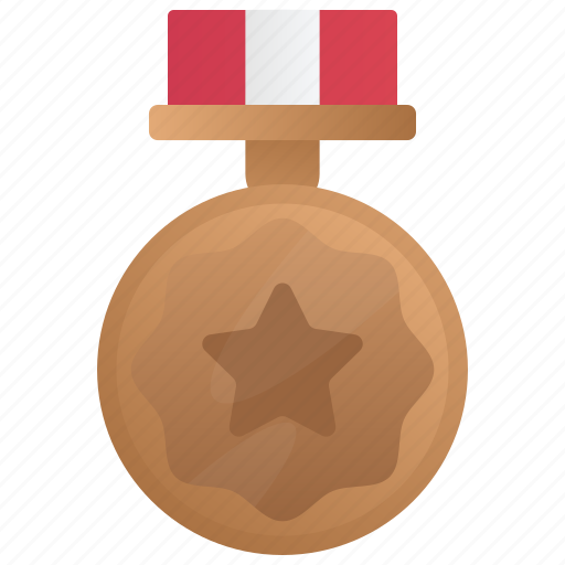 Bronze, medal, achievement icon - Download on Iconfinder