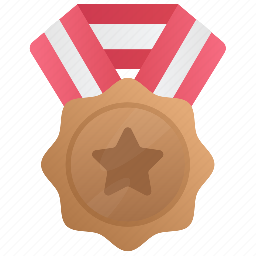 Bronze, medal, award, victory icon - Download on Iconfinder