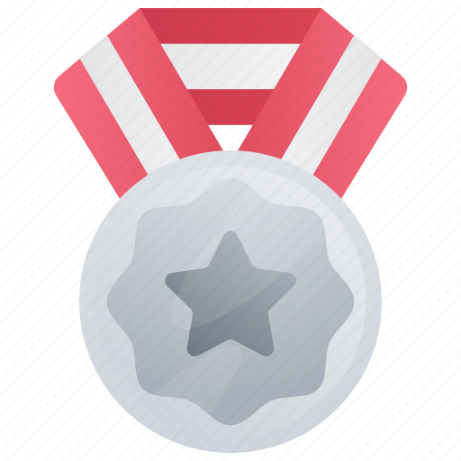 Silver, medal, achievement, badge icon - Download on Iconfinder
