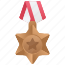 bronze, medal, achievement, badge