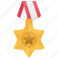 gold, medal, achievement, badge 