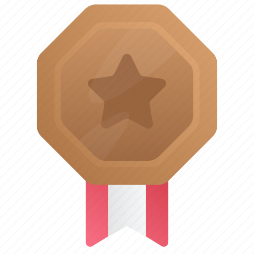 Bronze, medal, achievement, honor icon - Download on Iconfinder