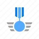 gold, medal, reward