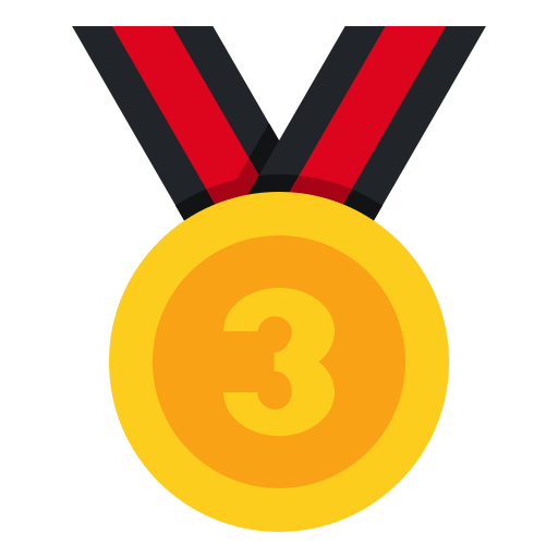 Medal, champion, award, winner, olympic, games, sign icon - Free download