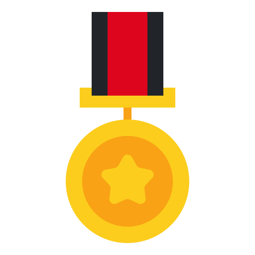 Medal, champion, award, winner, olympic, games, sign icon - Free download
