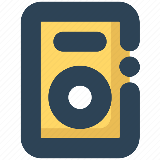 Media, sound, speaker, volume, woofer icon - Download on Iconfinder