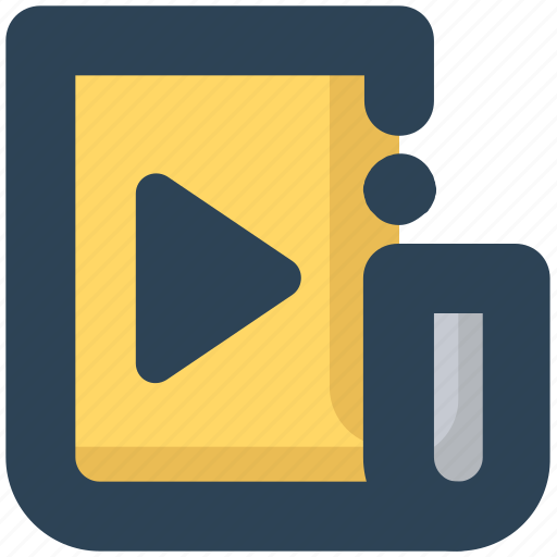 Document, media, music, paper, player, video icon - Download on Iconfinder