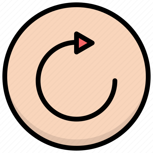 Arrow, circle, line, loop icon - Download on Iconfinder