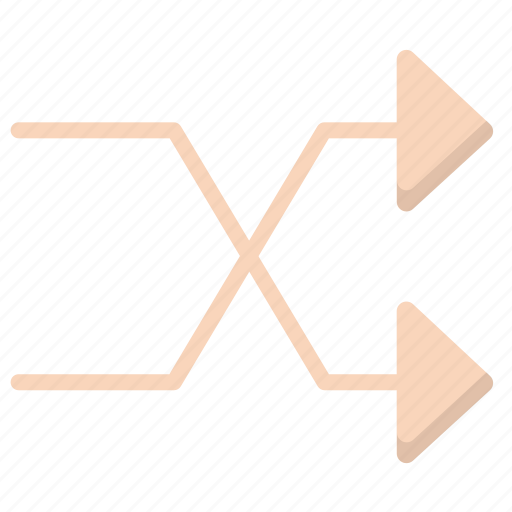 Arrow, arrows, random, shuffle icon - Download on Iconfinder