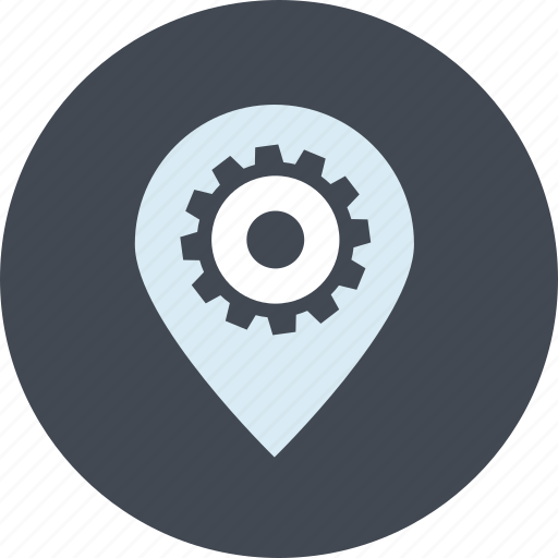 Internet, line, location, navigation, optimization, pin, places icon - Download on Iconfinder