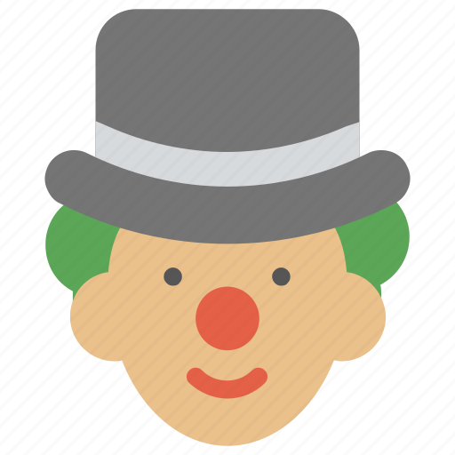 Clown, clown face, comedian, comic performer, jester icon - Download on Iconfinder