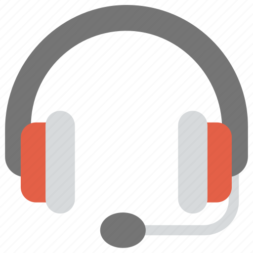 Audio call, disco jockey, dj, headphone with mic, headset icon - Download on Iconfinder