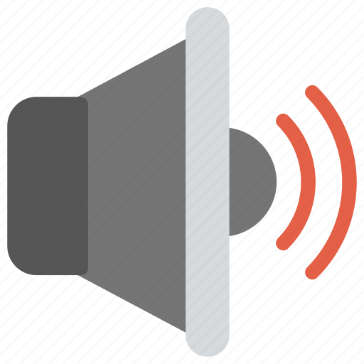 Audio, music volume, speakerphone, volume button, volume speaker icon - Download on Iconfinder