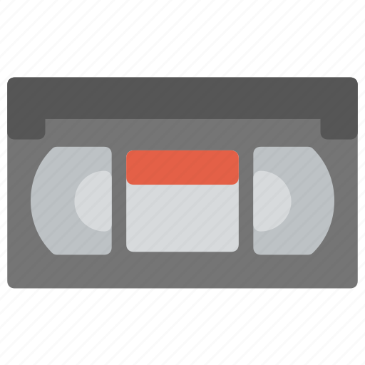 Cassette, tape, tape recorder, vcr, video cassette icon - Download on Iconfinder
