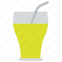 drink with straw, lemon juice, lemonade, soda, soft drink