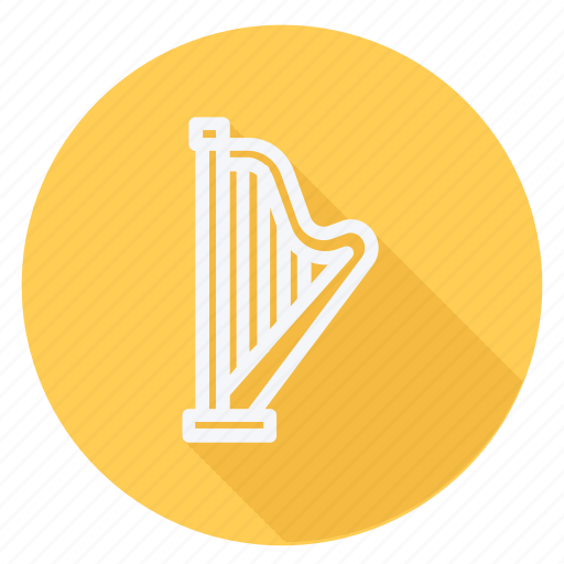 Audio, media, multimedia, music, photography, video, harp icon - Download on Iconfinder