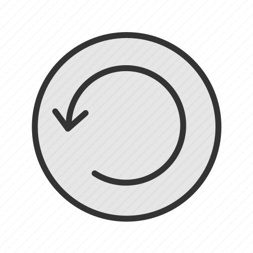 Rotate, undo, replay, reset, reboot, restart, return icon - Download on Iconfinder