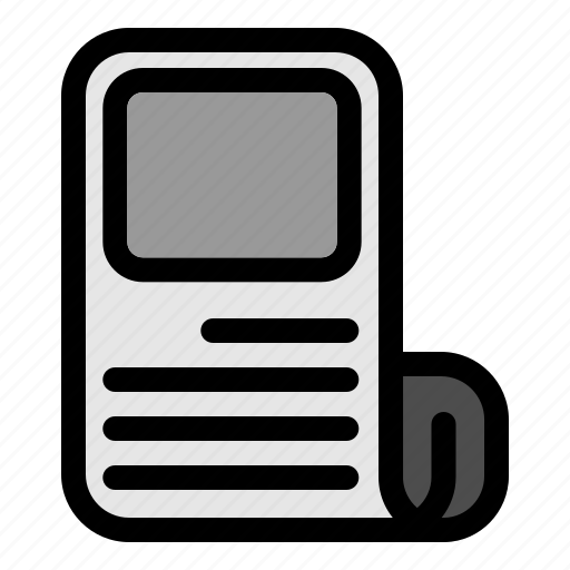 Communication, entertainment, headline, internet, news, newspaper icon - Download on Iconfinder