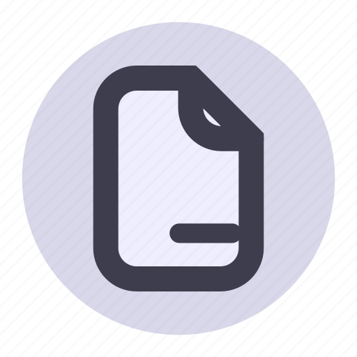Delete, file, list, playlist, document, page icon - Download on Iconfinder
