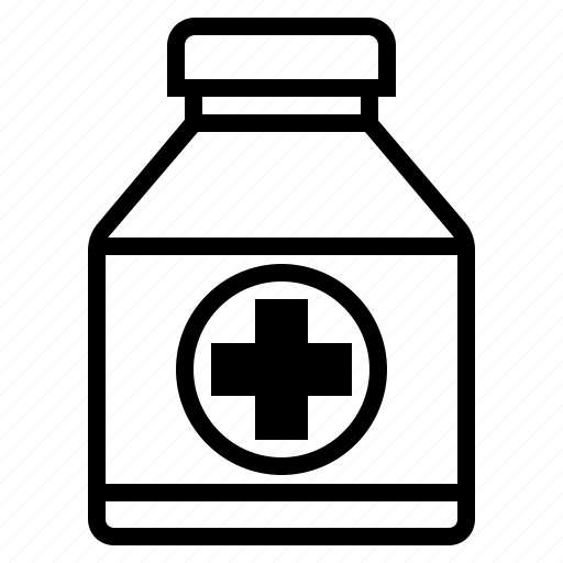 Bottle, medical, medicine, medicine bottle, pill bottle icon - Download on Iconfinder