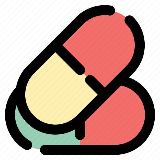 Pill, capsule, pharmacy, medicine icon - Download on Iconfinder