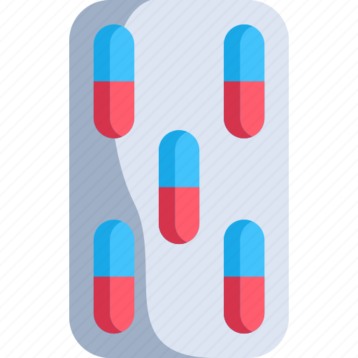 Medicine, tablet, pharmacy, medication, drugs, blister, blister pack icon - Download on Iconfinder