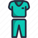 scrub, suit, cloth, green, surgery, surgical, dentist, operation, doctor, medical