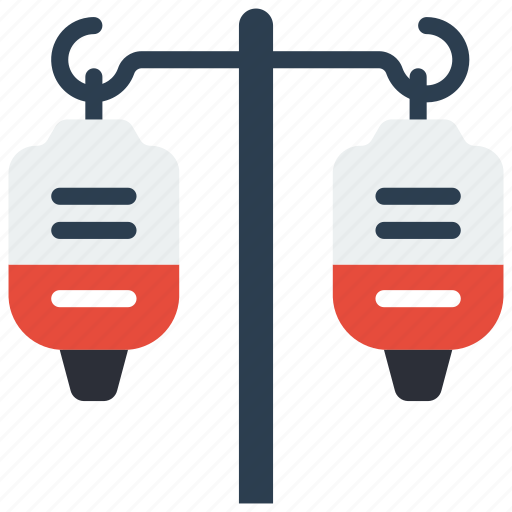 Blood, doctor, equipment, hospital, medical, patient, transfusion icon - Download on Iconfinder