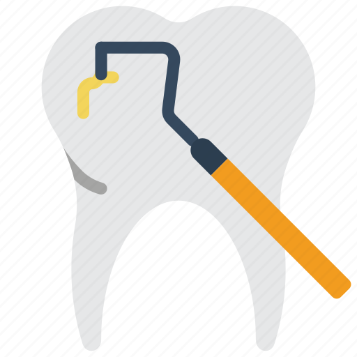 Dentist, equipment, excavator, hygiene, medical, tool, tooth icon - Download on Iconfinder