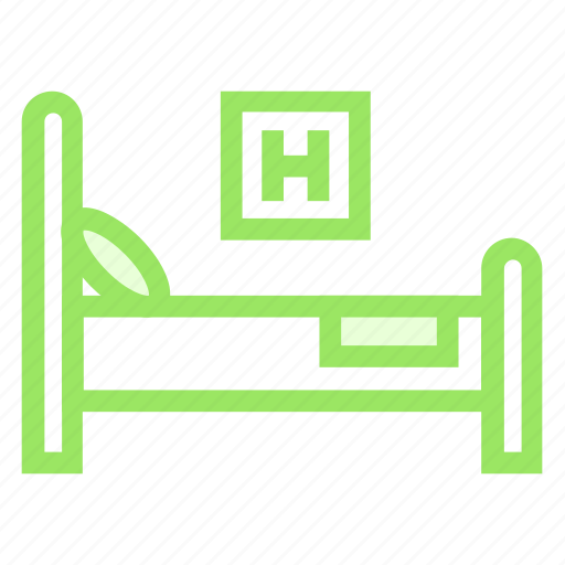Bed, clinic, hospital, medical icon - Download on Iconfinder