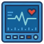 healthcare, heart, monitor, pulse, rate 
