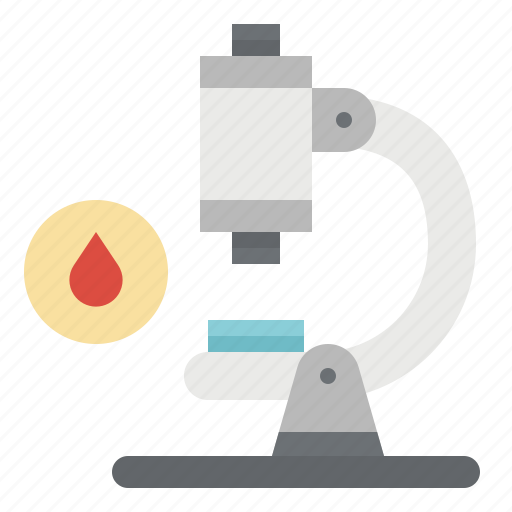 Blood, medical, microscope, observation, science, scientific icon - Download on Iconfinder