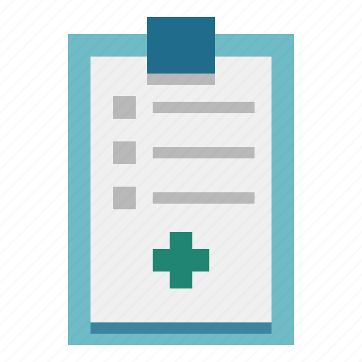 Checking, clipboard, medical, report icon - Download on Iconfinder