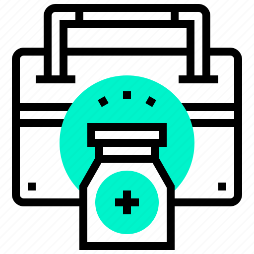 Aid, bag, checkup, drug, first, health, medical icon - Download on Iconfinder