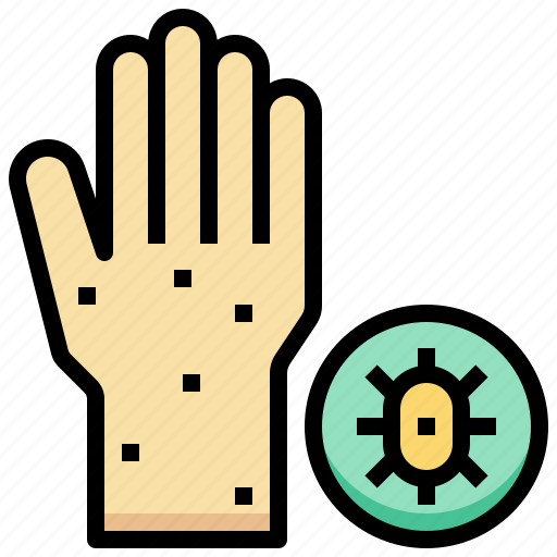 Allergic, check, hand, health, medical, virus icon - Download on Iconfinder