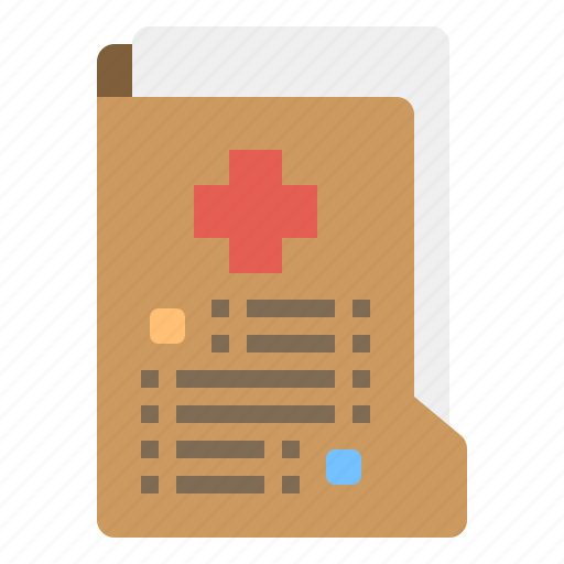 Document, folder, hospital, infomation, medical, patient, profile icon - Download on Iconfinder