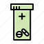 bottle, capsule, health, medical, medicine, pils 