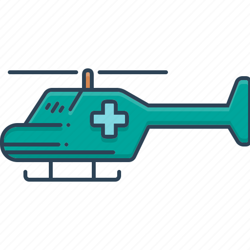 Air ambulance, air medical service, ambulance, emergency, helicopter, rescue icon - Download on Iconfinder