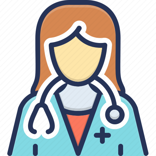 Doctor, lady, physician, provider, service icon - Download on Iconfinder