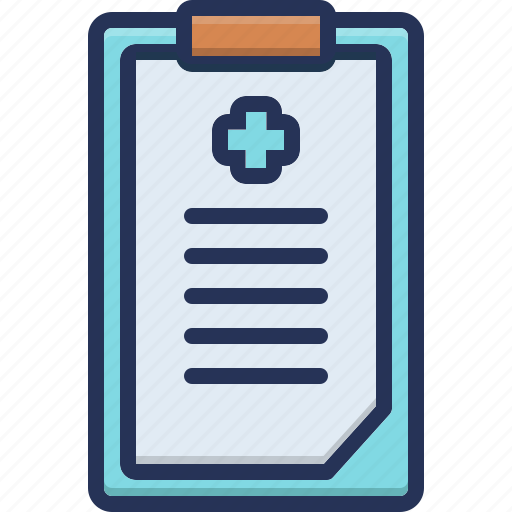 Document, hospital, paper, report, result icon - Download on Iconfinder