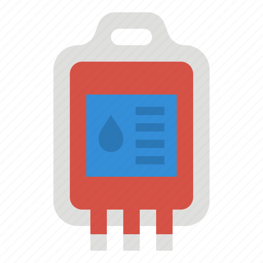Bag, blood, donation, hospital, iv, medical, transfusion icon - Download on Iconfinder