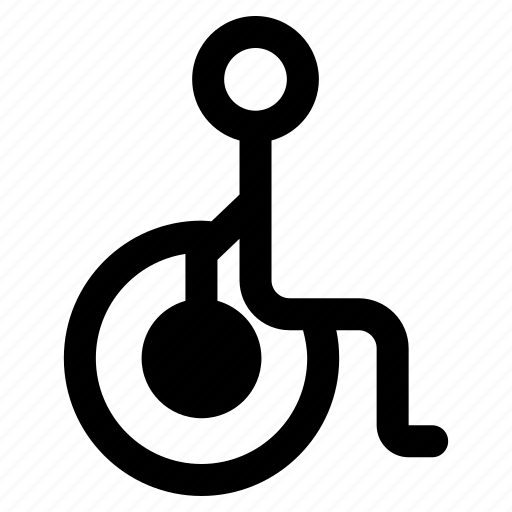 Medical, handicap, disable, disability, wheelchair, chair icon - Download on Iconfinder
