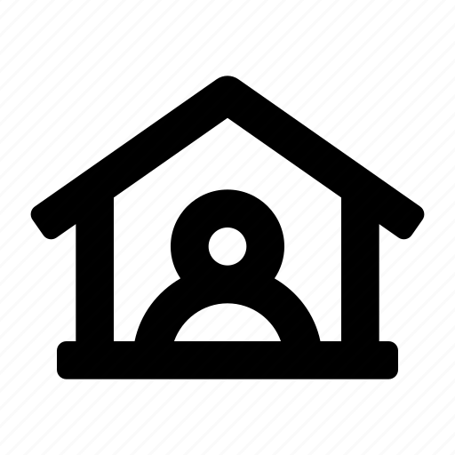 Stay in home, stay at home, house, building, home icon - Download on Iconfinder