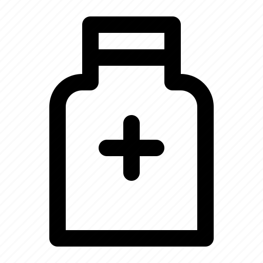 Jar medical, drug, healthcare, care icon - Download on Iconfinder