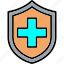 medical, protection, security, shield 