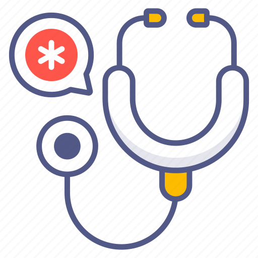 Stethoscope, phonendoscope, physician, surgeon, doctor, healthcare icon - Download on Iconfinder